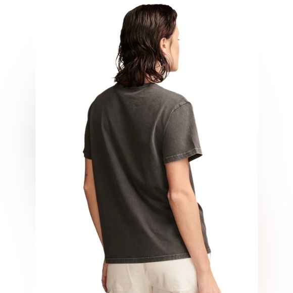 Lucky Brand “Rose Hamsa Boyfriend Tee” in “jet black” color, 100% Cotton 🌹 - Picture 2 of 7